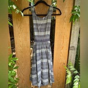 Anthropologie midi Dress with Cross Back - XS/2